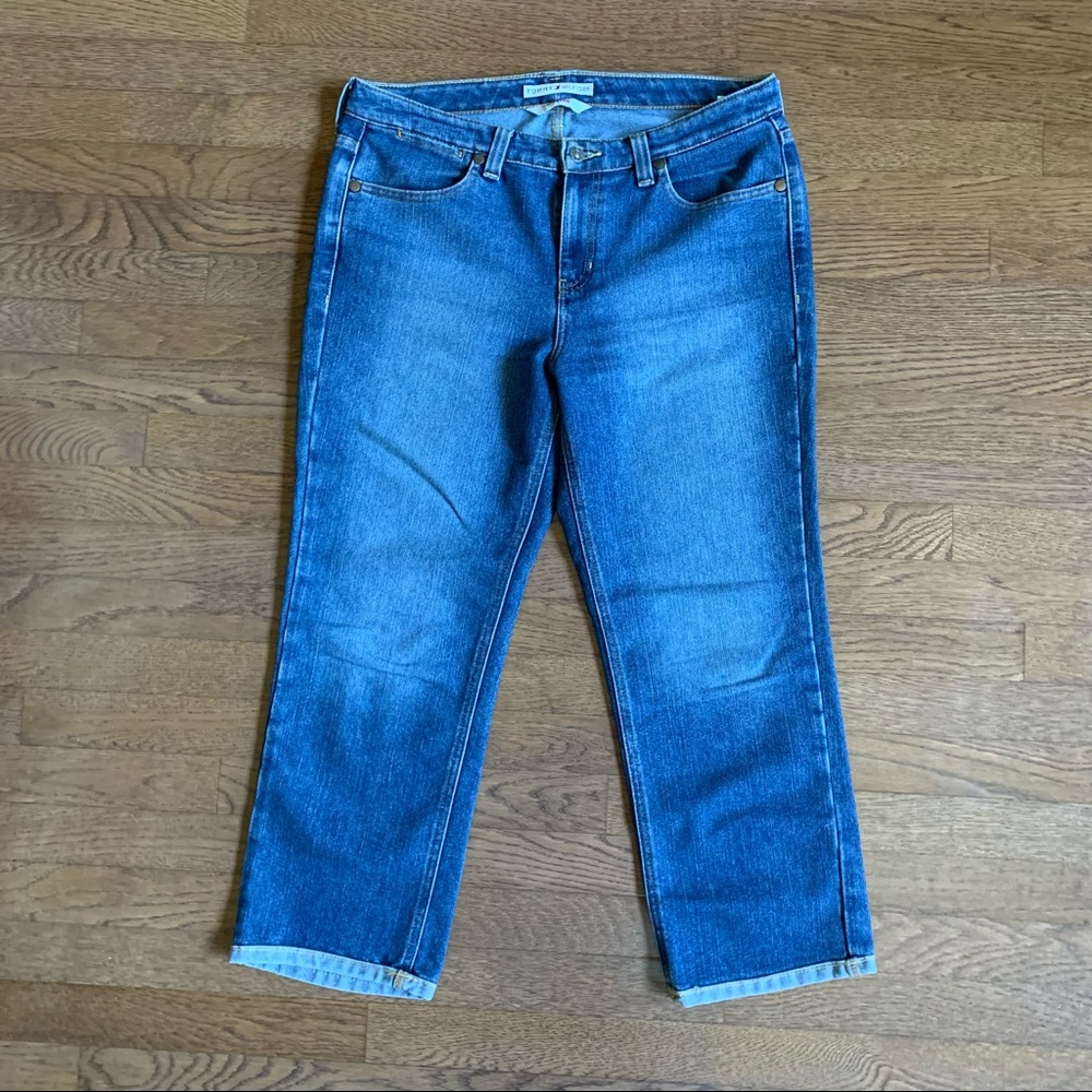 Vintage Y2K Tommy Hilfiger denim capris
